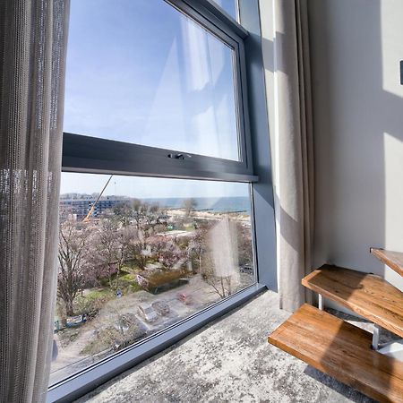 Apartamentyprzymorzu Marine***** Apartament Dwupoziomowy Z Widokiem Na Morze 코워브제크 외부 사진