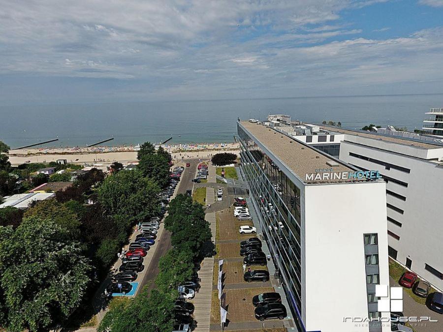 Apartamentyprzymorzu Marine***** Apartament Dwupoziomowy Z Widokiem Na Morze 코워브제크 외부 사진