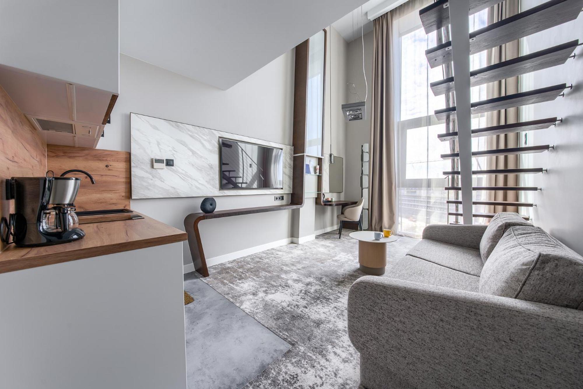 Apartamentyprzymorzu Marine***** Apartament Dwupoziomowy Z Widokiem Na Morze 코워브제크 외부 사진
